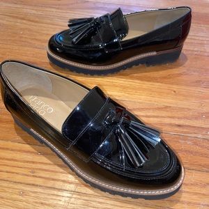 Black loafers. Size 6.5. Worn once. Great condition